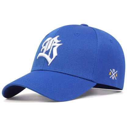 Unisex B Letter Embroidery Baseball Cap Spring and Autumn Outdoor Adjustable Casual Sunscreen Hat