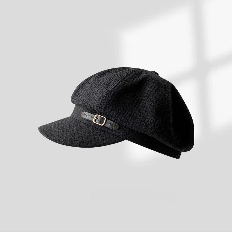 Autumn And Winter British Retro Newsboy Painter Hat