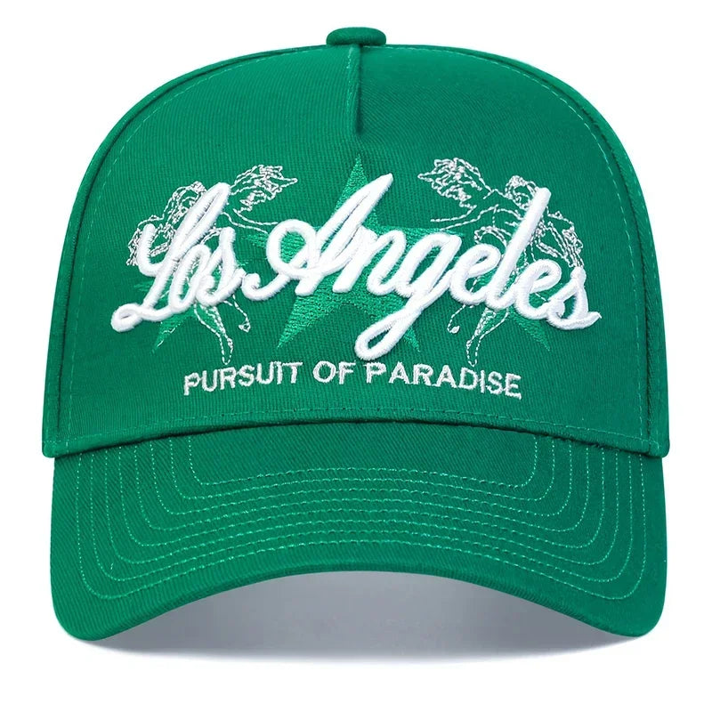 Fashion Los Angeles Embroidery Baseball Cap