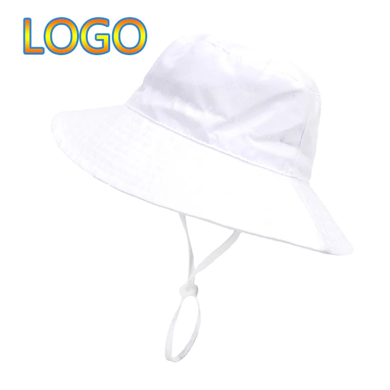 Custom Logo Uv Protection Children Bucket Hat