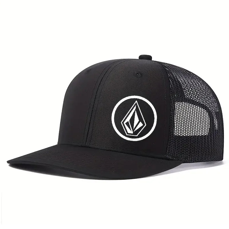 Simple Symbol Slightly Curved Printed Baseball Cap Men's And Women's