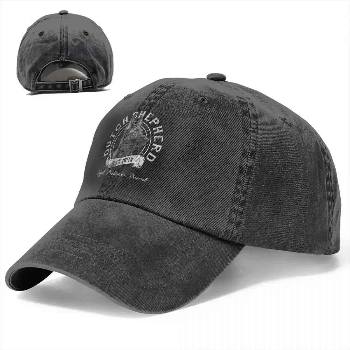 Dutch Shepherd Dog Breed Design Classic Baseball Cap Men Hats Women