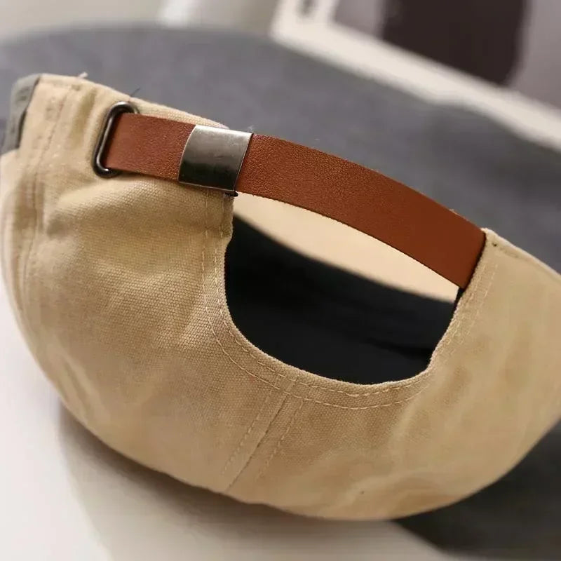 Cotton Peaky Baseball Caps For Men Hats Berets British Western Style Ivy Cap