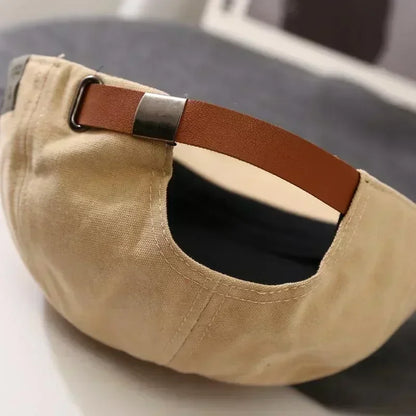 Cotton Peaky Baseball Caps For Men Hats Berets British Western Style Ivy Cap