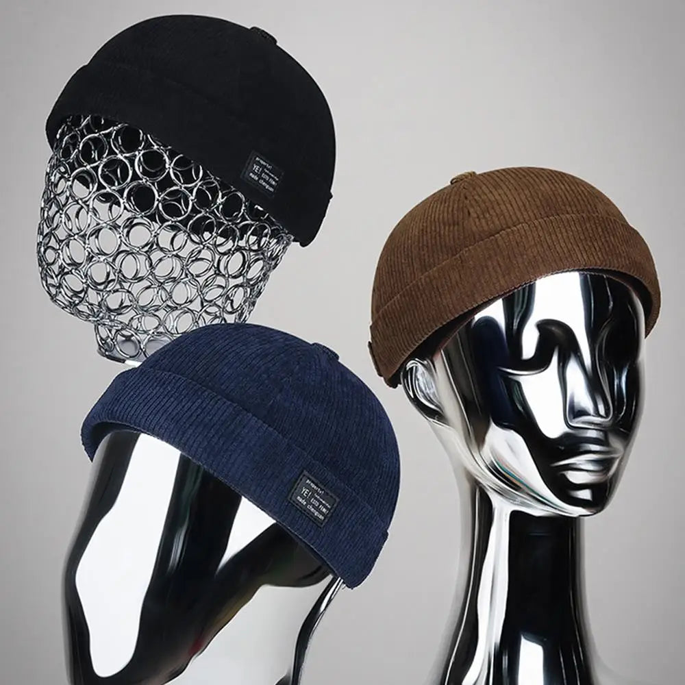 Unisex Beanies Retro Docker Cap Fashion Trendy Hip Hop Hat