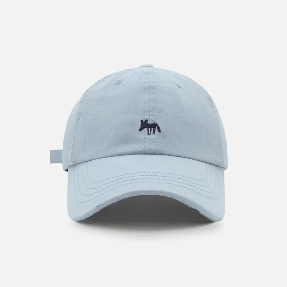 Fashion Embroidered Embroidery Baseball Cap Peaked Cap Cotton