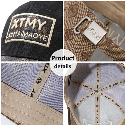 Men's Korean Version Trendy and Fashionable Embroidered Baseball Cap