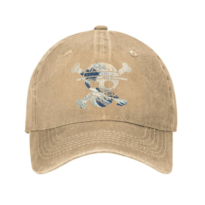 Fashion Ones Pieces Hokusai Baseball Caps Unisex