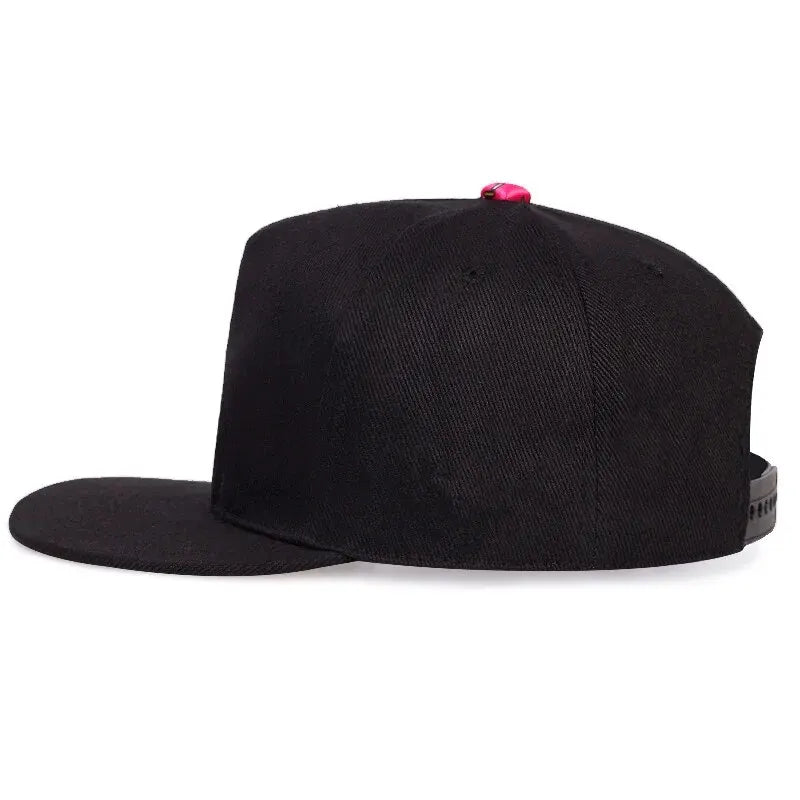 Unisex Doughnut Embroidery Hip Hop Hats Outdoor Adjustable Casual Sunscreen Hat