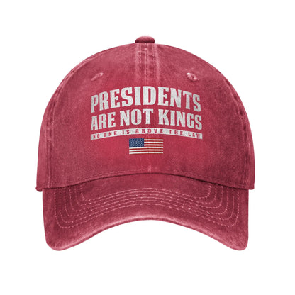 Presidents Are Not Kings USA Flag Unisex Baseball Cap