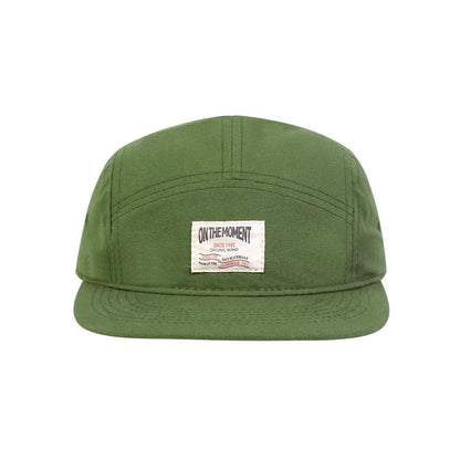 On The Moment Cotton 5 Panel Baseball Cap Snapback Caps Bone Gorras