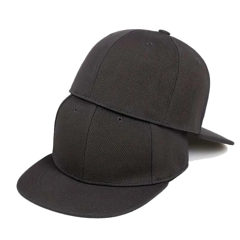 Not Adjustable Back Closed Snapback Caps Men Quality Hip Hop Fitted Hats Adult Solid Color Baseball Hats