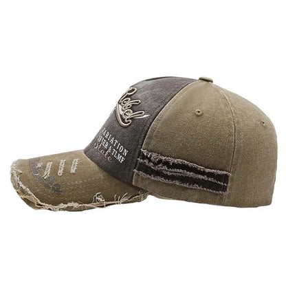 New Cool Fashion Men Washed Cotton Baseball Cap