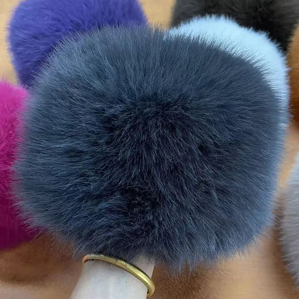 Imitation Fur Hat Women Warm Snow Ski Cap