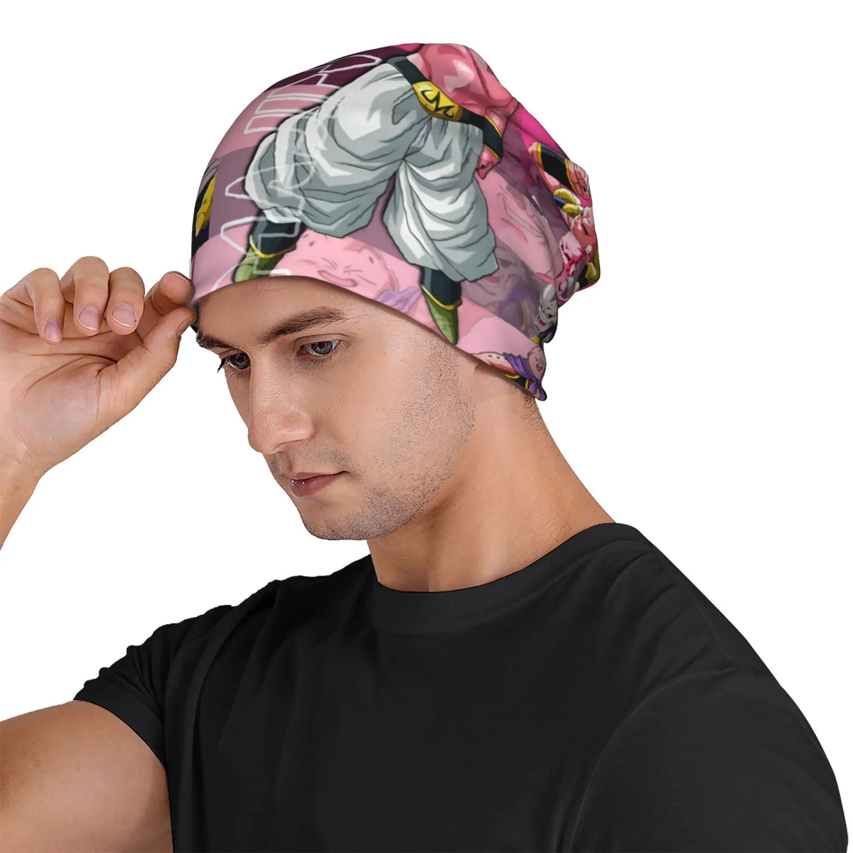 Cartoon Anime Bonnet Hats Hip Hop Knitted Hat
