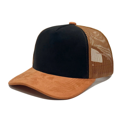 Outdoor Sports Shade Suede Mesh Hat Big Head Circumference Baseball Cap Fashion Travel Cap Female Hip Hop Hat