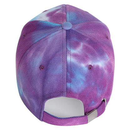 Tie-dye Baseball Cap Unisex Hat Outdoor Sports Shade Golf Cap