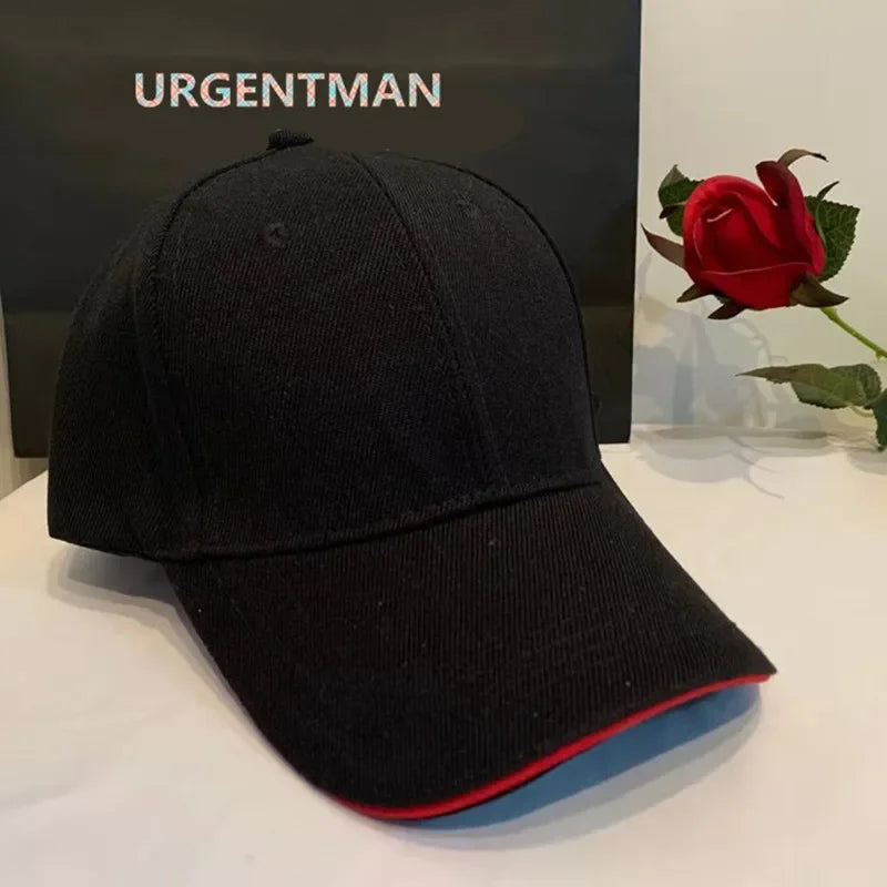 Unisex Cap Casual Acrylic Plain Baseball Cap Adjustable Hats