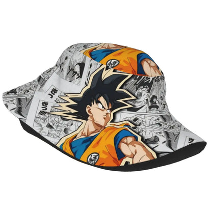 Unisex Bucket Hats Dragon Ball Kakarot DBZ Manga Spring Picnic Headwear