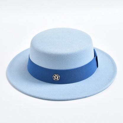 British Style Fedora Hats For Women Fashion Autumn Winter