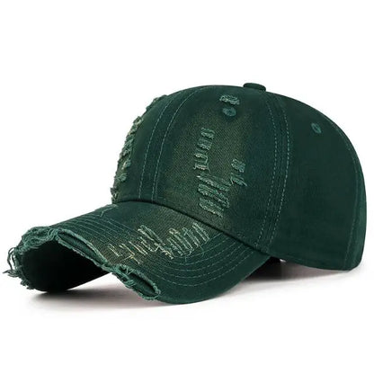 Washable Cotton Vintage Baseball Caps For Men