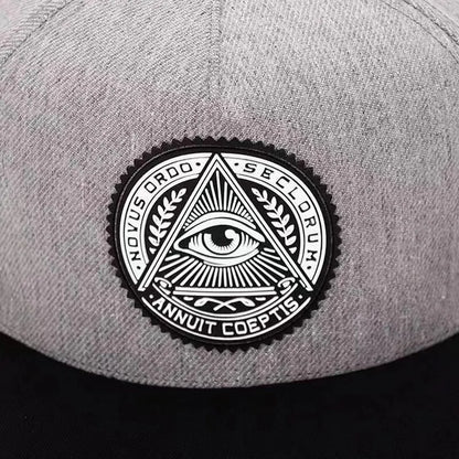 Baseball Cap Eye Pattern Man Women Snapback Caps Hip Hop Hats For Men