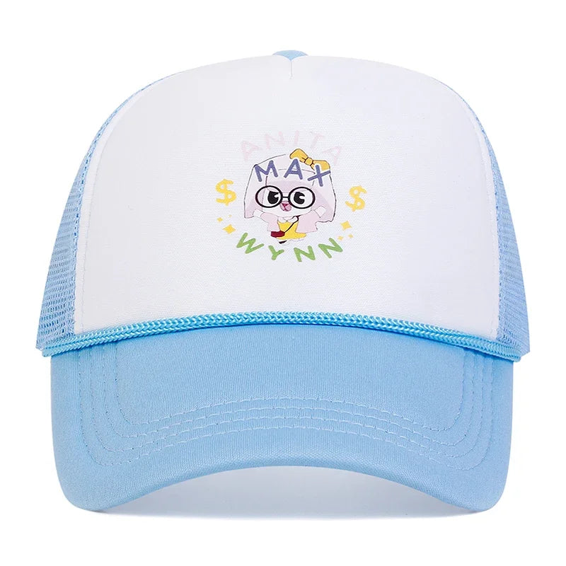 Unisex Girl Letter Printing Baseball Net Caps Spring Summer