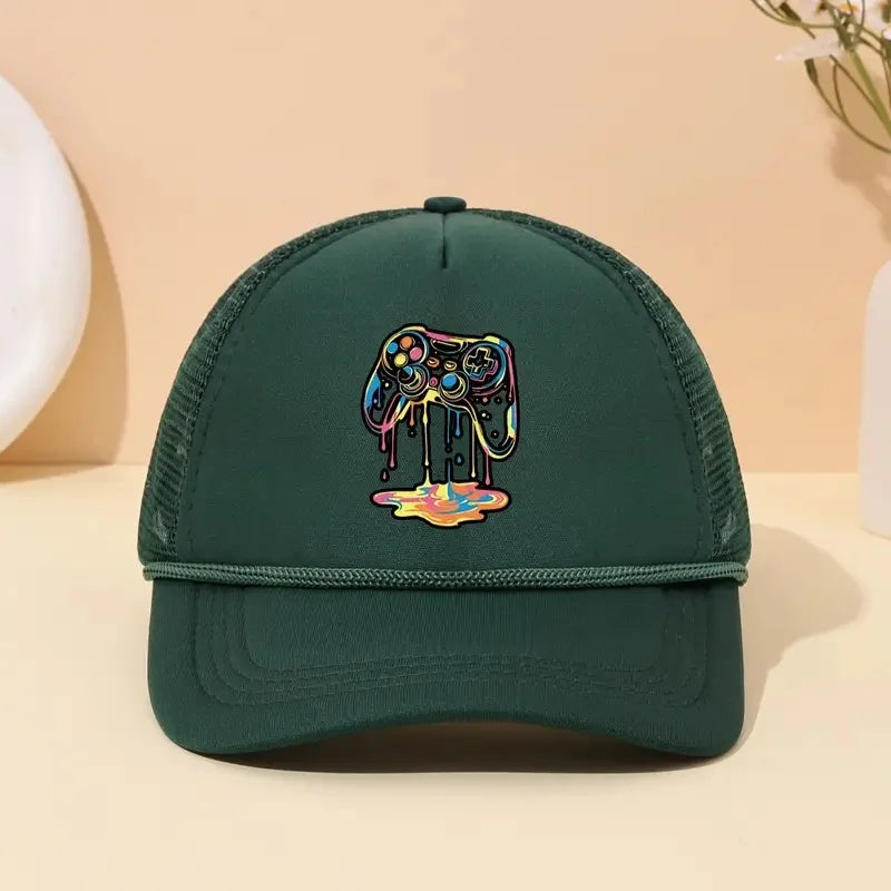 Cartoon Knitted Baseball Hat