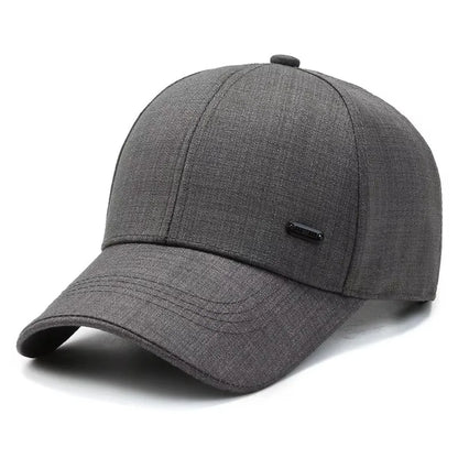 Trendy Outdoor Men's Suit Material Baseball Cap Korean Style Adjustable