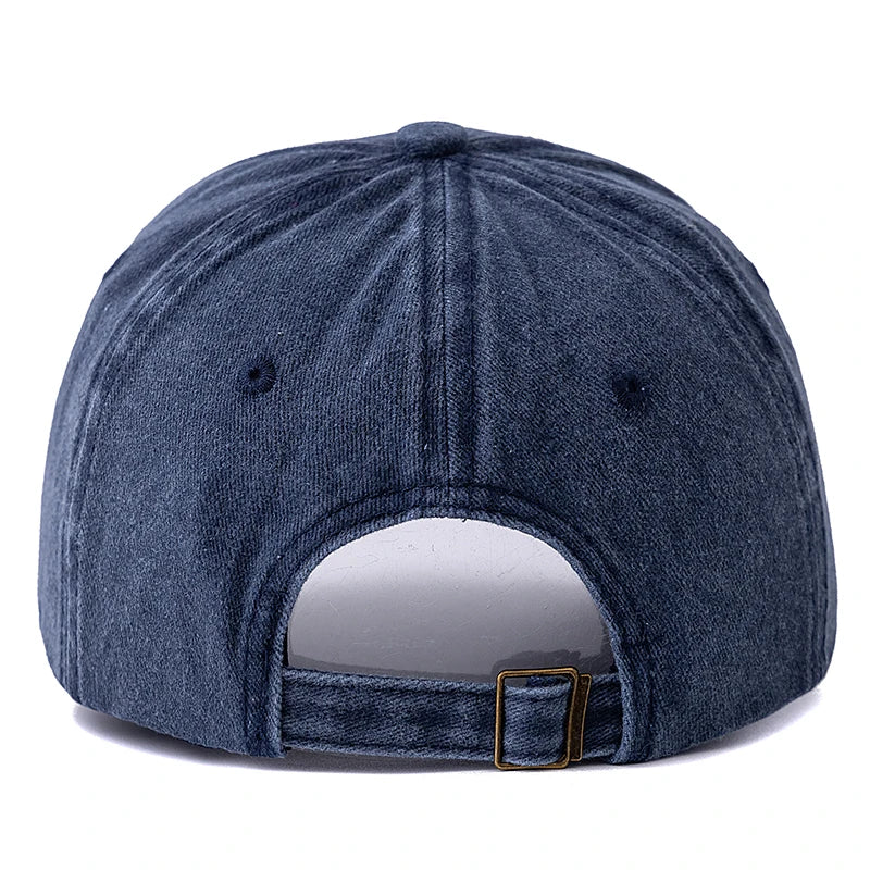 Hot Sale Unisex Washed Cotton Vintage Baseball Cap Texas Letter Embroidery