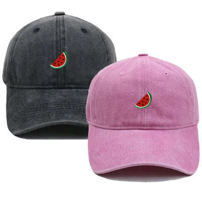 Printed Watermelon Baseball Cap Men's Women's