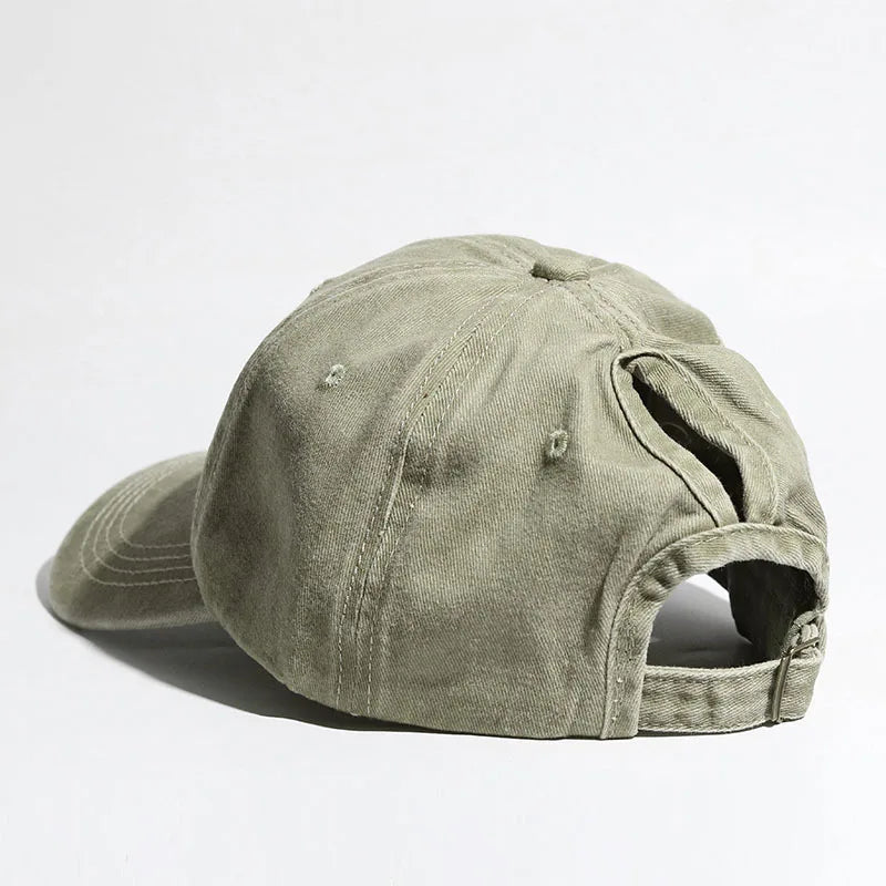 Women's Baseball Cap with Ponytail Design Suitable for Outdoor Sports