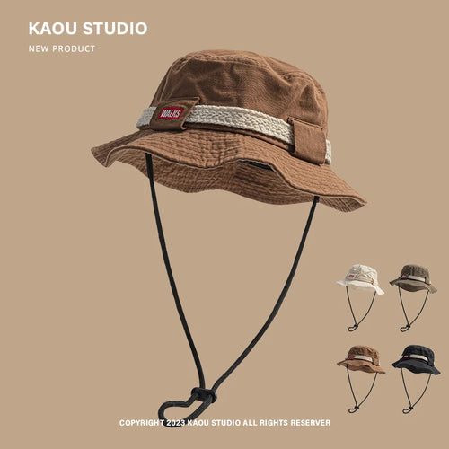 Outdoor Hiking Camping Men's Caps Spring and Summer Bucket Hats for Women