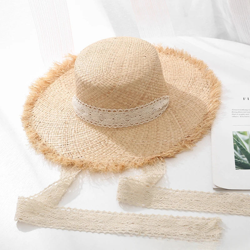 Big Brimmed Seaside Sun Hat Summer Sun Protection