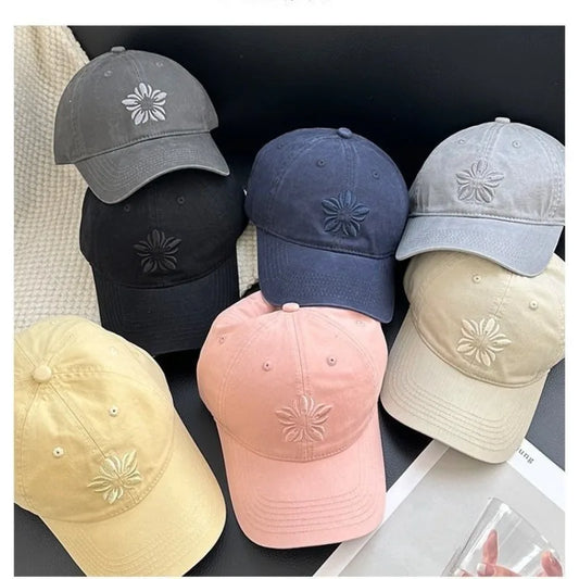 1pc Retro Washed Unisex Baseball Cap Summer