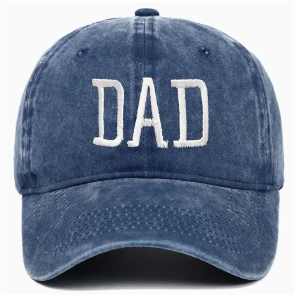 Dad Mom Embroidery Baseball Cap Fashion Women Men Hat Cotton