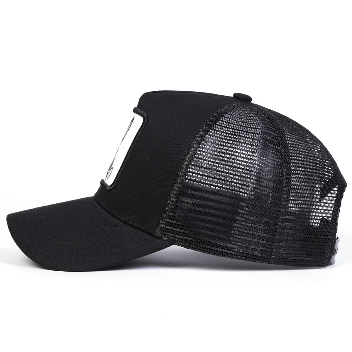 Unisex Cartoon Rabbit Embroidery Baseball Net Caps Spring and Summer
