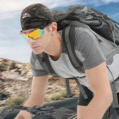 Cycling Cap Quick Dry Anti-UV Sports Hat Cooling Skull Cap Helmet Liner Sweat Cap