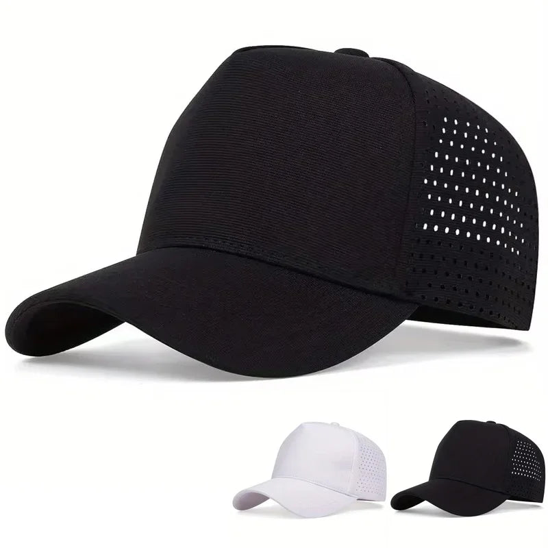 Unisex Solid Color Personality Baseball Net Caps Spring Summer