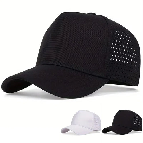 Unisex Solid Color Personality Baseball Net Caps Spring Summer