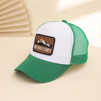 Fashionable Summer Hollow Out Mesh Baseball Cap