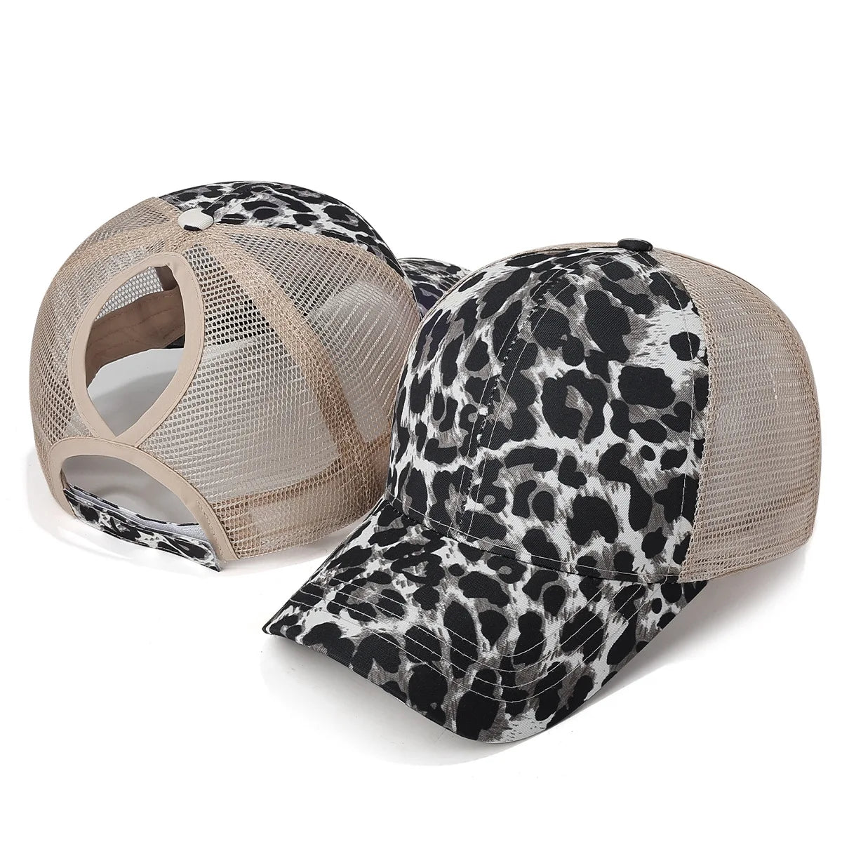 Fashion Leopard Print Baseball Cap Women's