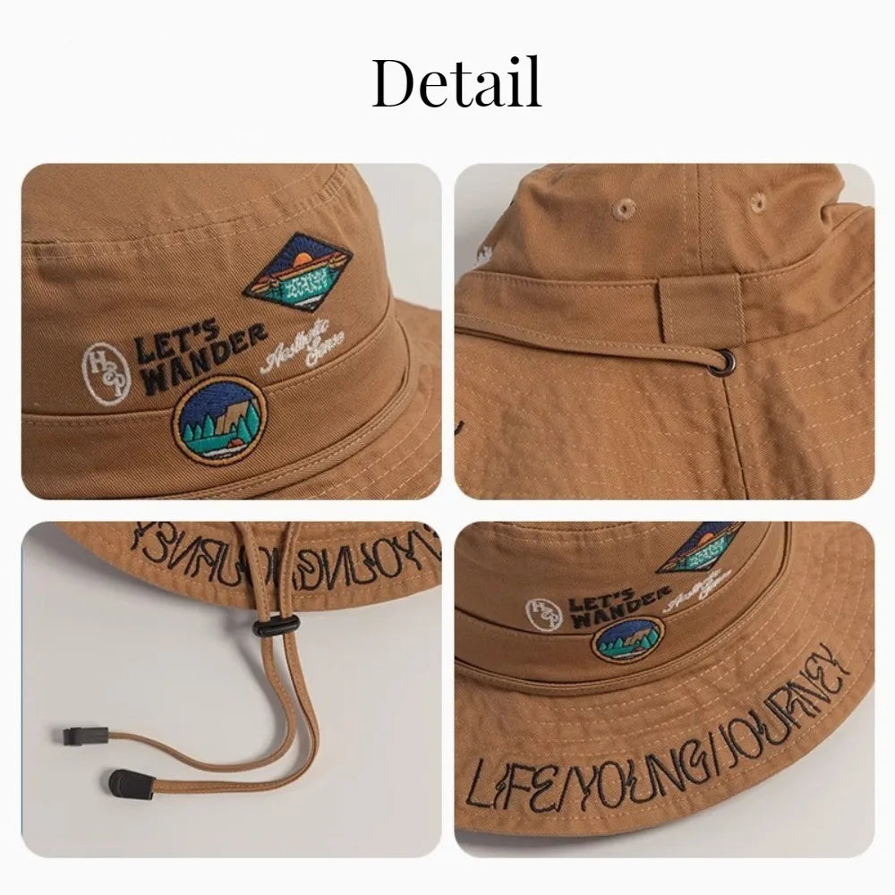 Fisherman Hat Women Men Foldable Waterproof Summer Bucket Hat