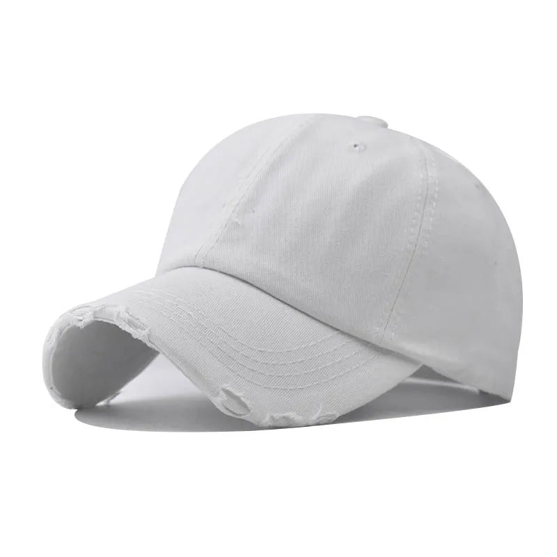 Denim Baseball Cap For Men Women High Quality