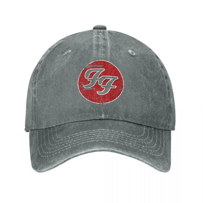 Music F-Foo F-Fighters Band Men Women Baseball Cap