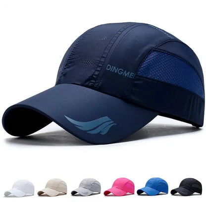 New Mesh Men's Hats Quick Dry Spring Summer Outdoor