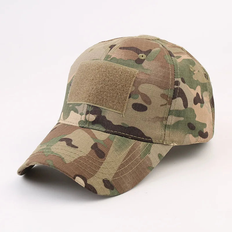 Men Camouflage Baseball Cap Camo Hat Camouflage Outdoor Sports Cap Camo Tactical Cap
