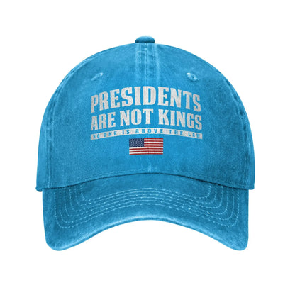 Presidents Are Not Kings USA Flag Unisex Baseball Cap