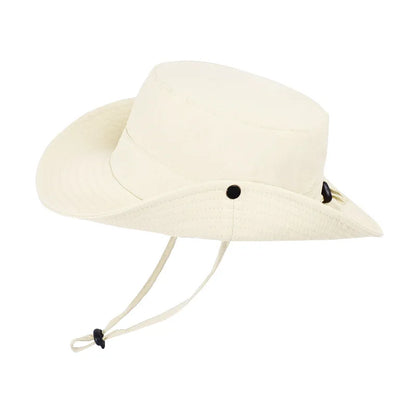 New Custom Logo Men Quick Drying Bucket Hats Fisherman Cap