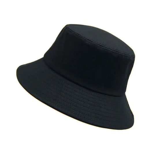 Bucket Hat for Ladies Beach Cotton Plain Panama Hats Big Bone Man Plus Size Fishing Sun Cap